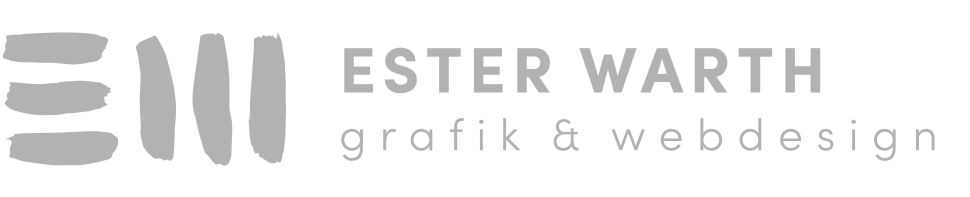 Ester Warth Design Logo grau